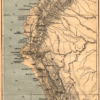 Map of the conquest of Peru